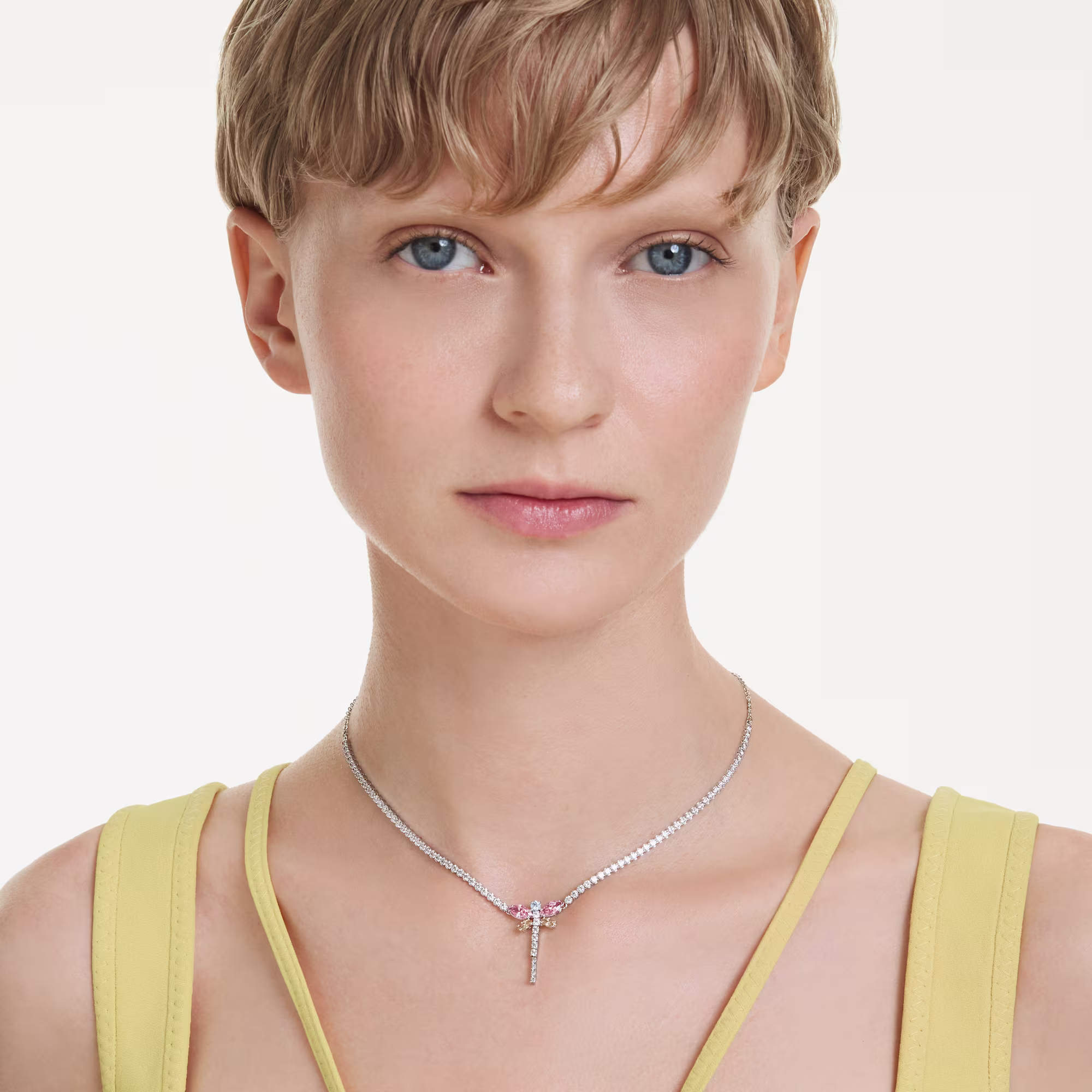 Ariana Grande x Swarovski Y necklace